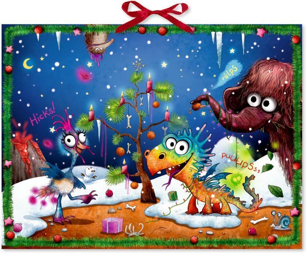 Cover Adventskalender mit Sound: Furzipups Knatterdrache