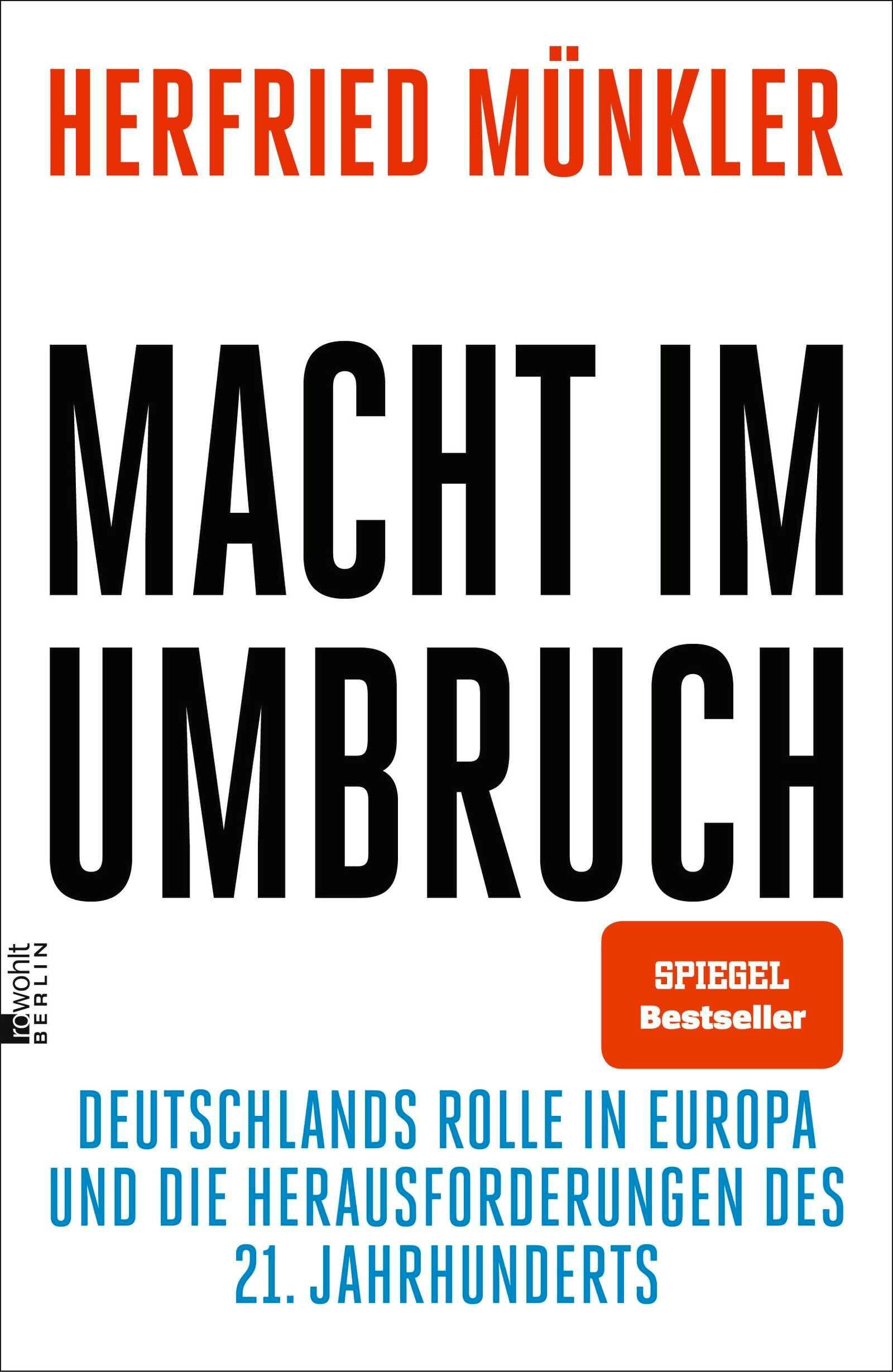 Cover Münkler, H: Macht im Umbruch