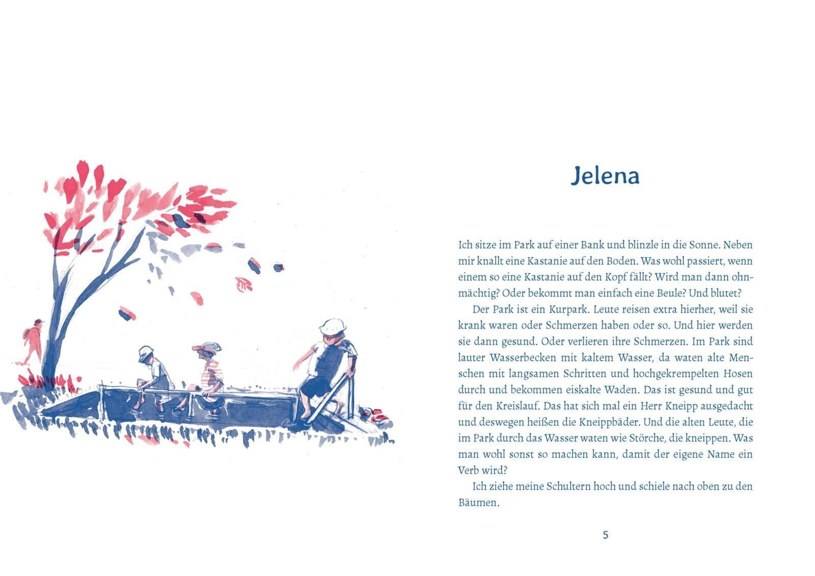 Innenansicht zu Bach, T: Jakob und Jelena