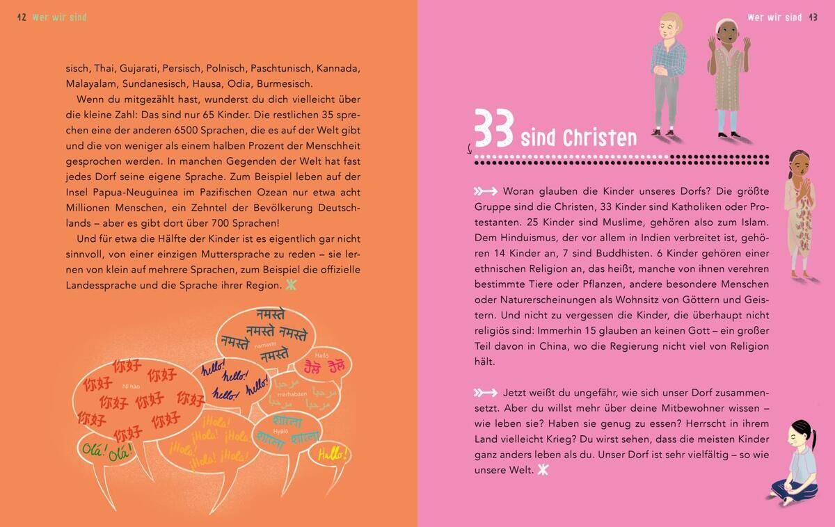 Innenansicht zu Christoph Drösser / Coenenberg: 100 Kinder