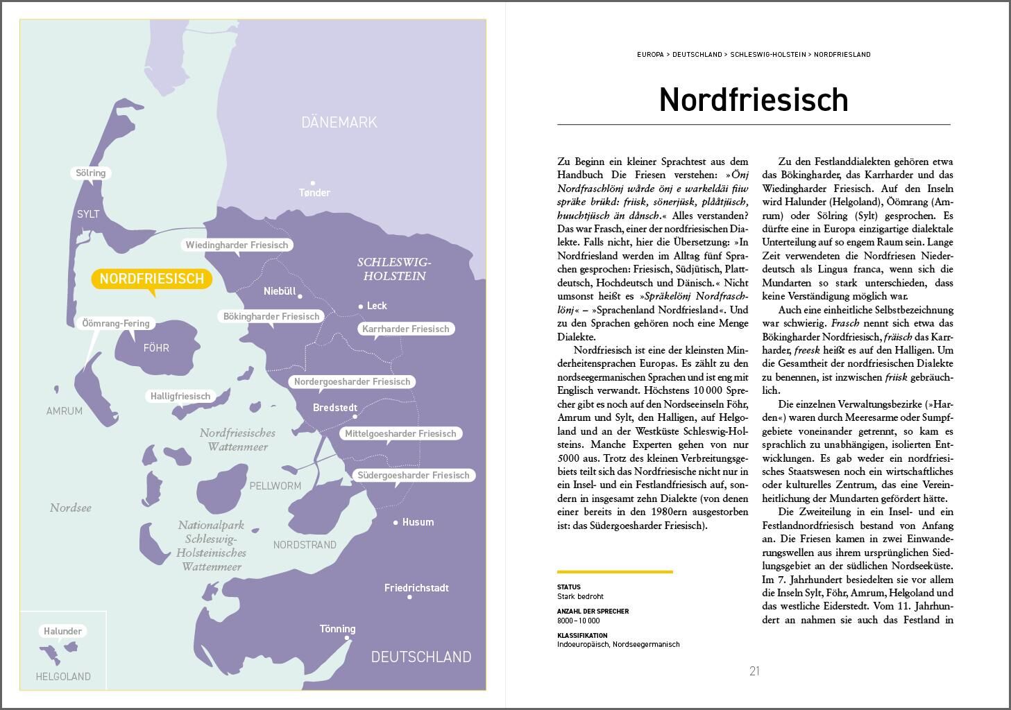 Innenansicht zu Schenk, A: Atlas der vom Aussterben bedrohten Sprachen