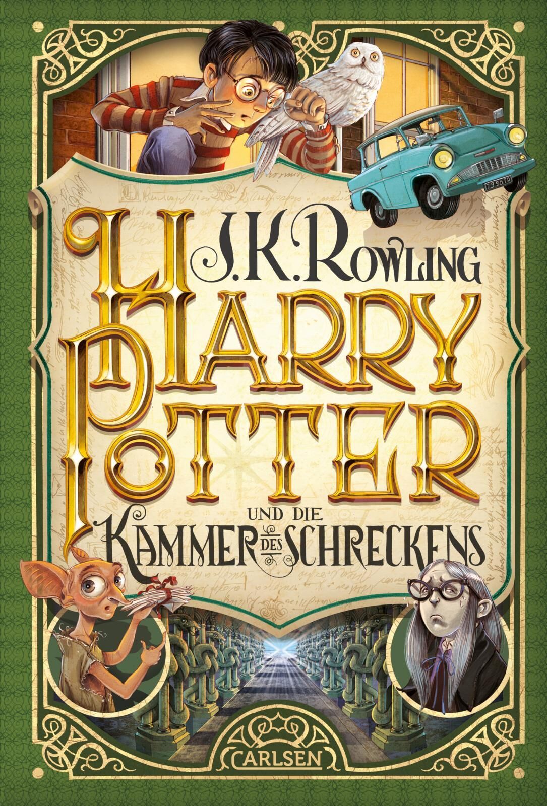 Cover Rowling, J: Harry Potter 2 und die Kammer des Schreckens