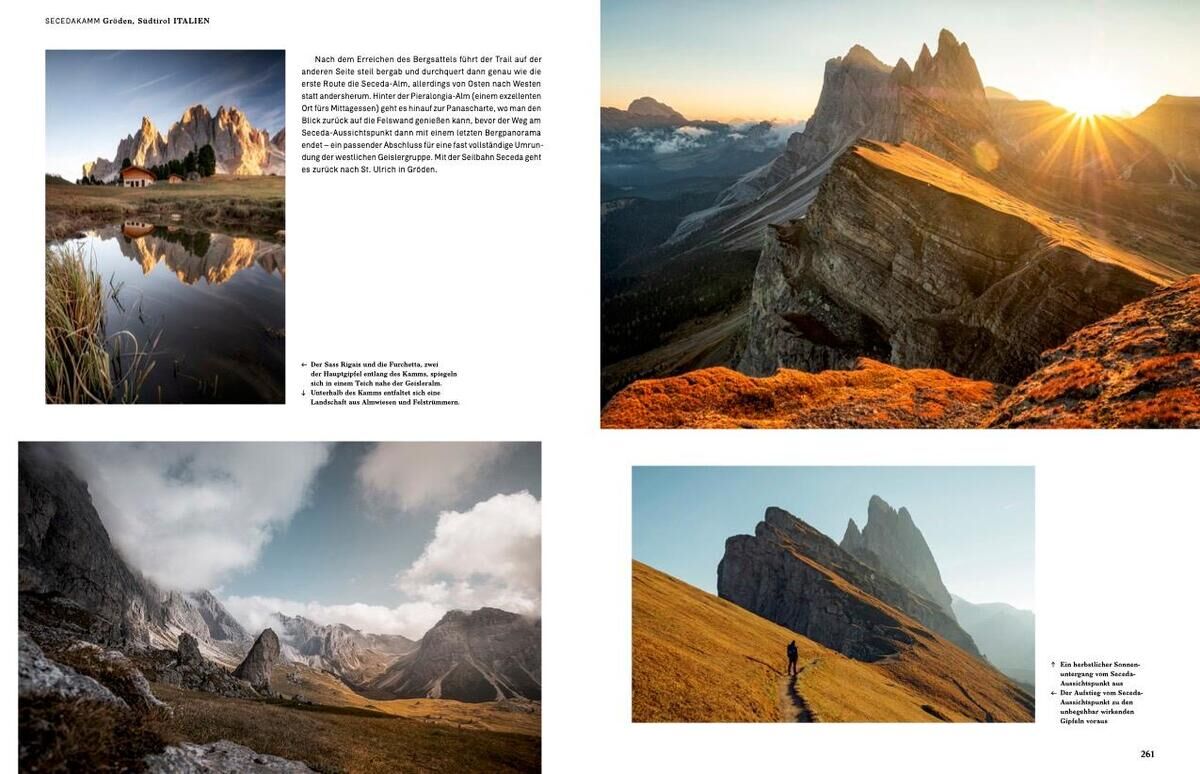 Innenansicht zu Wanderlust Alpen