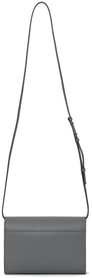 Graue Schultertasche der ZEIT-Sonderedition mit schlichtem, minimalistischem Design. Verstellbarer Riemen und hochwertiges Material.