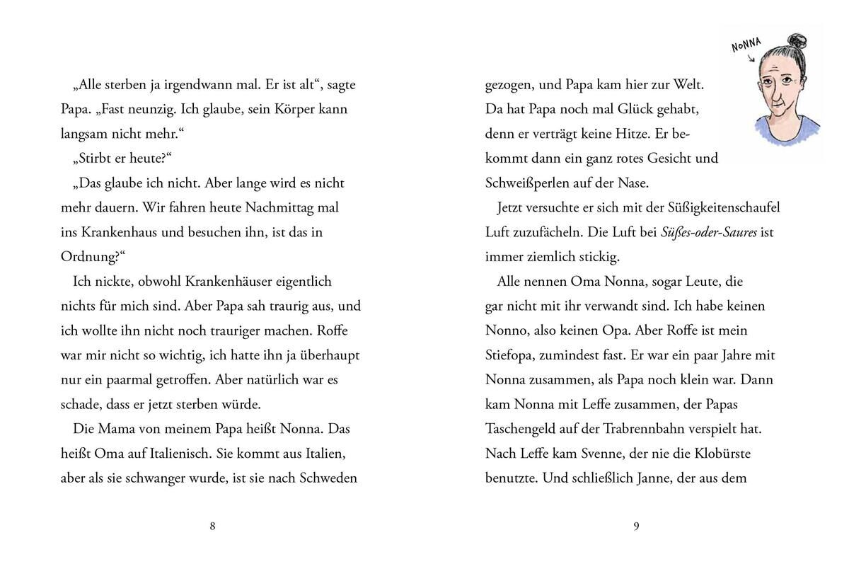 Innenansicht zu Lindell, E: 12 Süßigkeiten und 2 Todesfälle