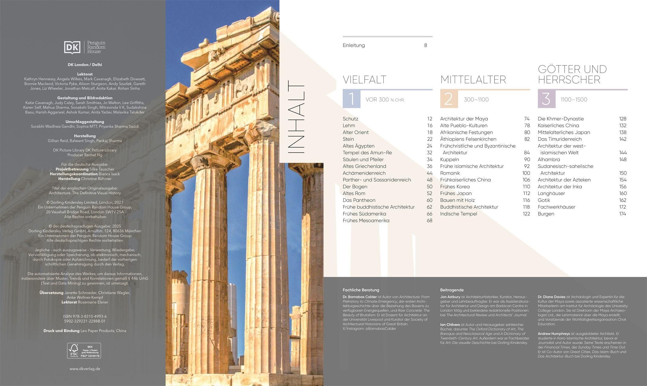 Innenansicht zu Astbury, J: DK Schöne Künste. Architektur