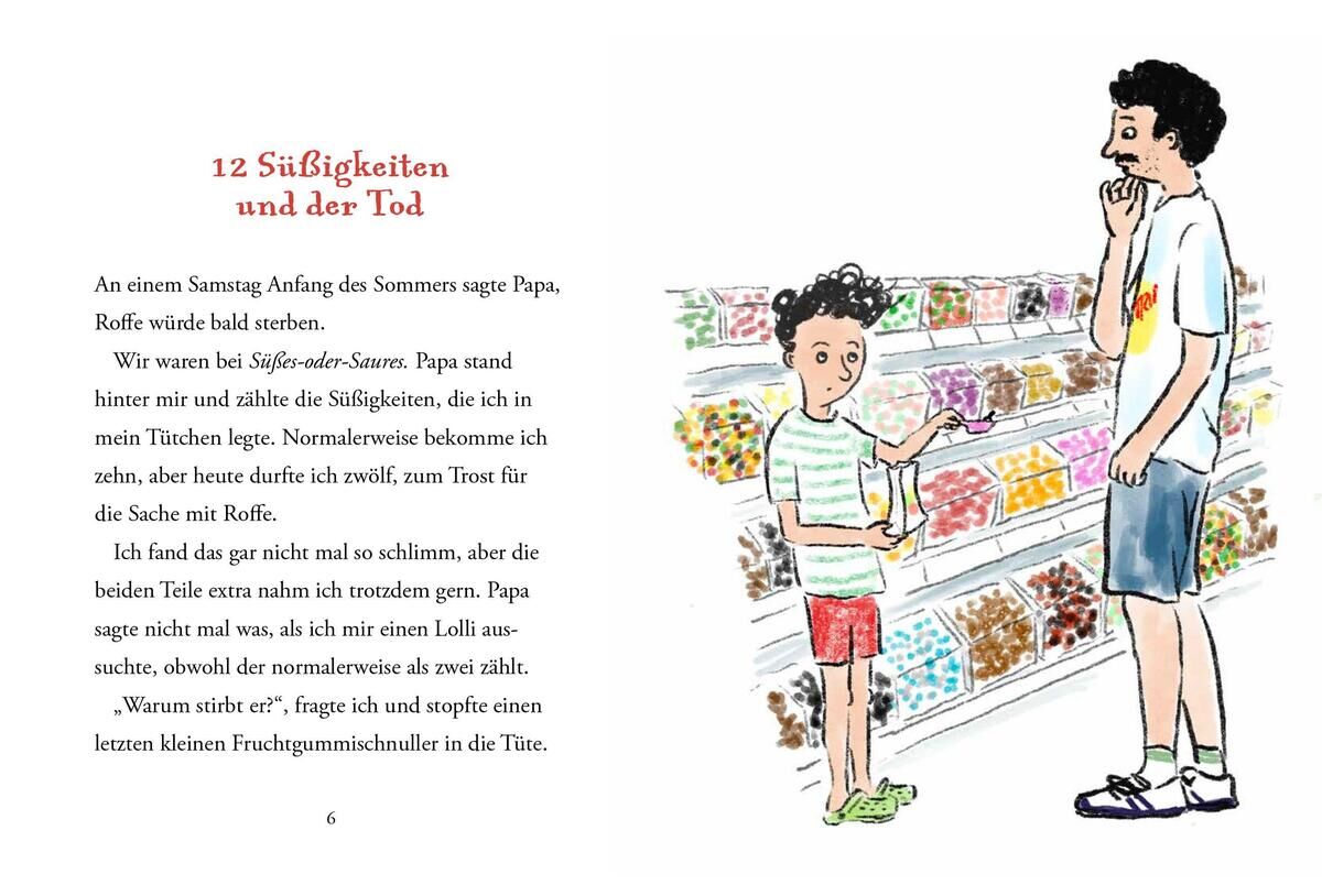 Innenansicht zu Lindell, E: 12 Süßigkeiten und 2 Todesfälle