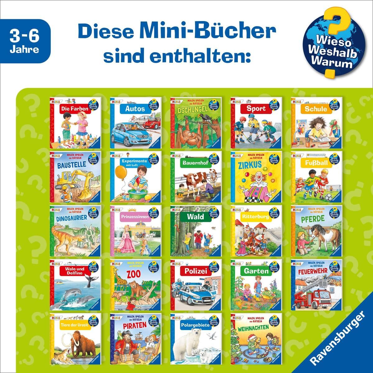 Innenansicht zu Wieso? Weshalb? Warum? Ravensburger Minis - Mein Adventskalender H26