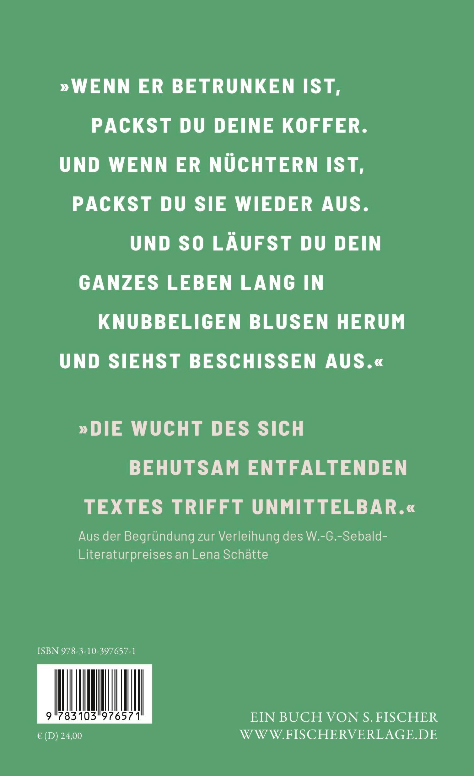 Rückansicht - Schätte, L: Schwarz an den Händen meines Vaters