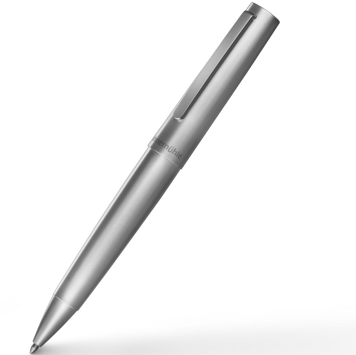 Ein stilvoller Kugelschreiber der Serie »Bold Edition« in silberner Metalloptik. Ideal für professionelle Anwendungen und als luxuriöses Geschenk geeignet.