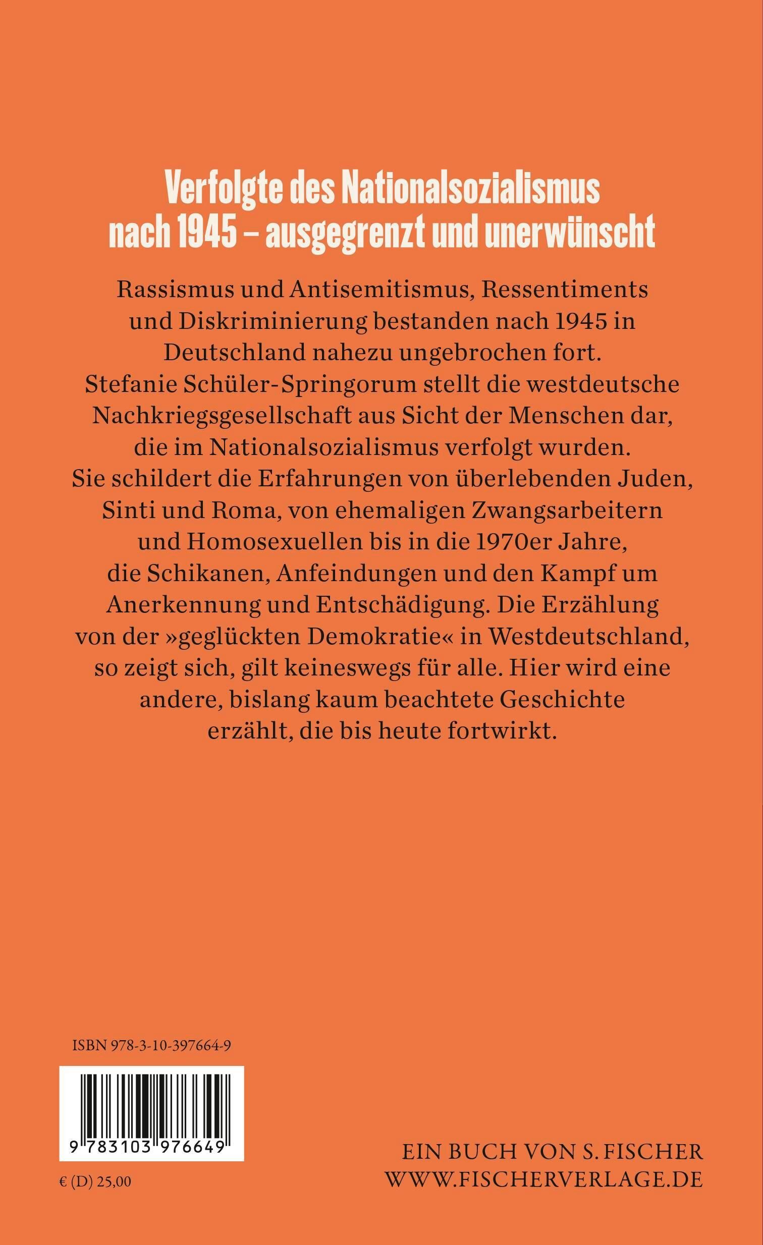 Rückansicht - Schüler-Springorum, S: Unerwünscht