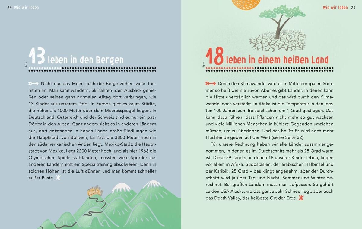 Innenansicht zu Christoph Drösser / Coenenberg: 100 Kinder