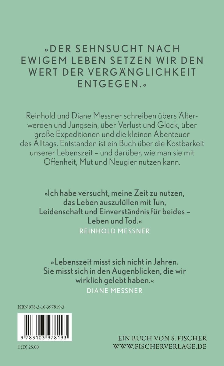 Rückansicht - Messner, D: Lebenszeit