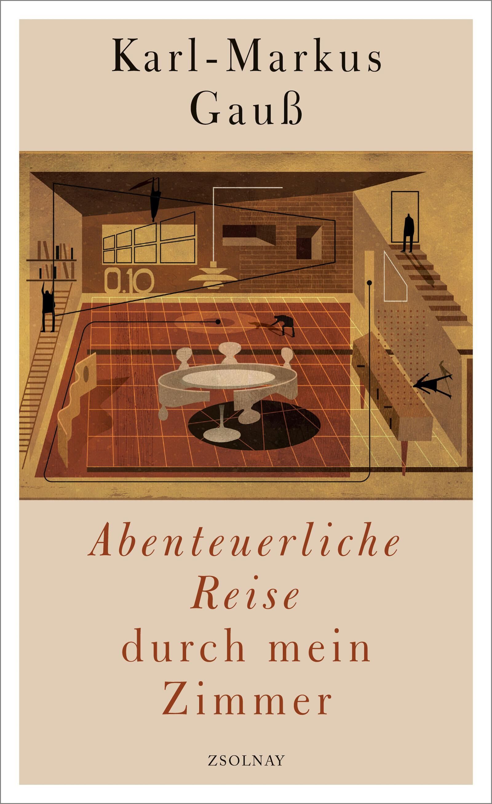 Cover Gauß, K: Abenteuerliche Reise durch mein Zimmer