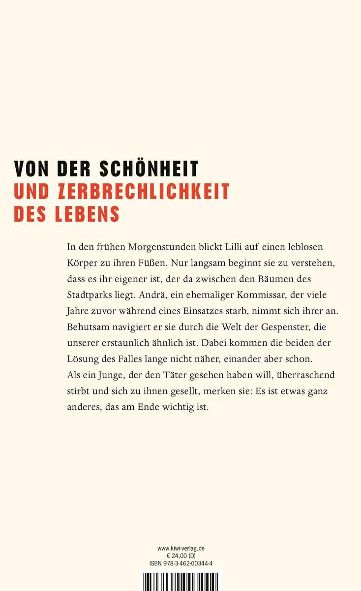 Rückansicht - Kumpfmüller, M: Wir Gespenster
