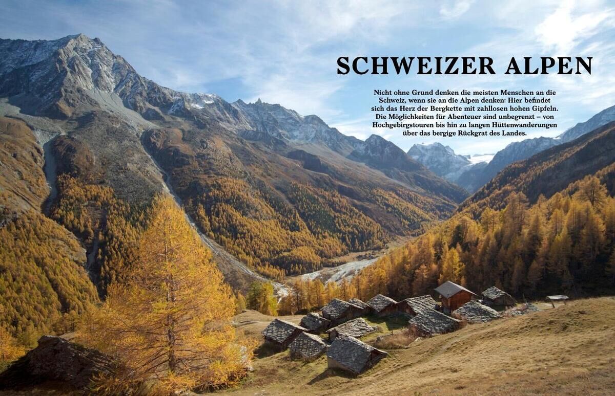 Innenansicht zu Wanderlust Alpen