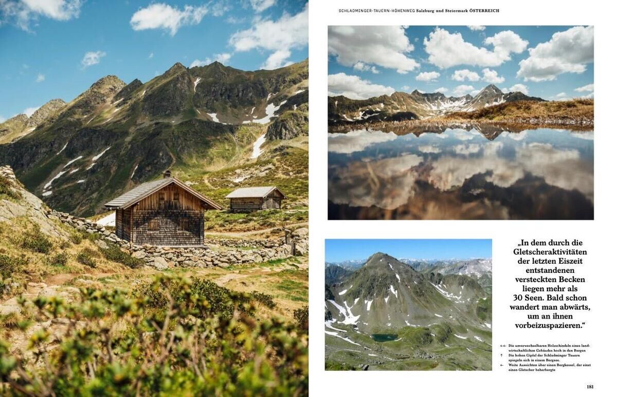 Innenansicht zu Wanderlust Alpen