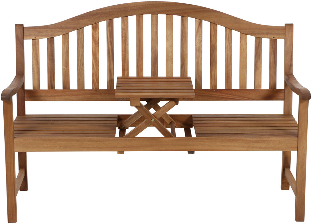 Die 'Pisa 3-Sitzer Bank' aus Akazienholz ist eine rustikale und ergonomische Gartenbank mit einem natürlichen Look. Sie besitzt einen klassischen Design mit geschwungenem Rückenlehne und bietet Platz für drei Personen. Die Bank besteht aus robustem, langlebigem Holz und ist ideal für den Einsatz im Garten oder auf der Terrasse.