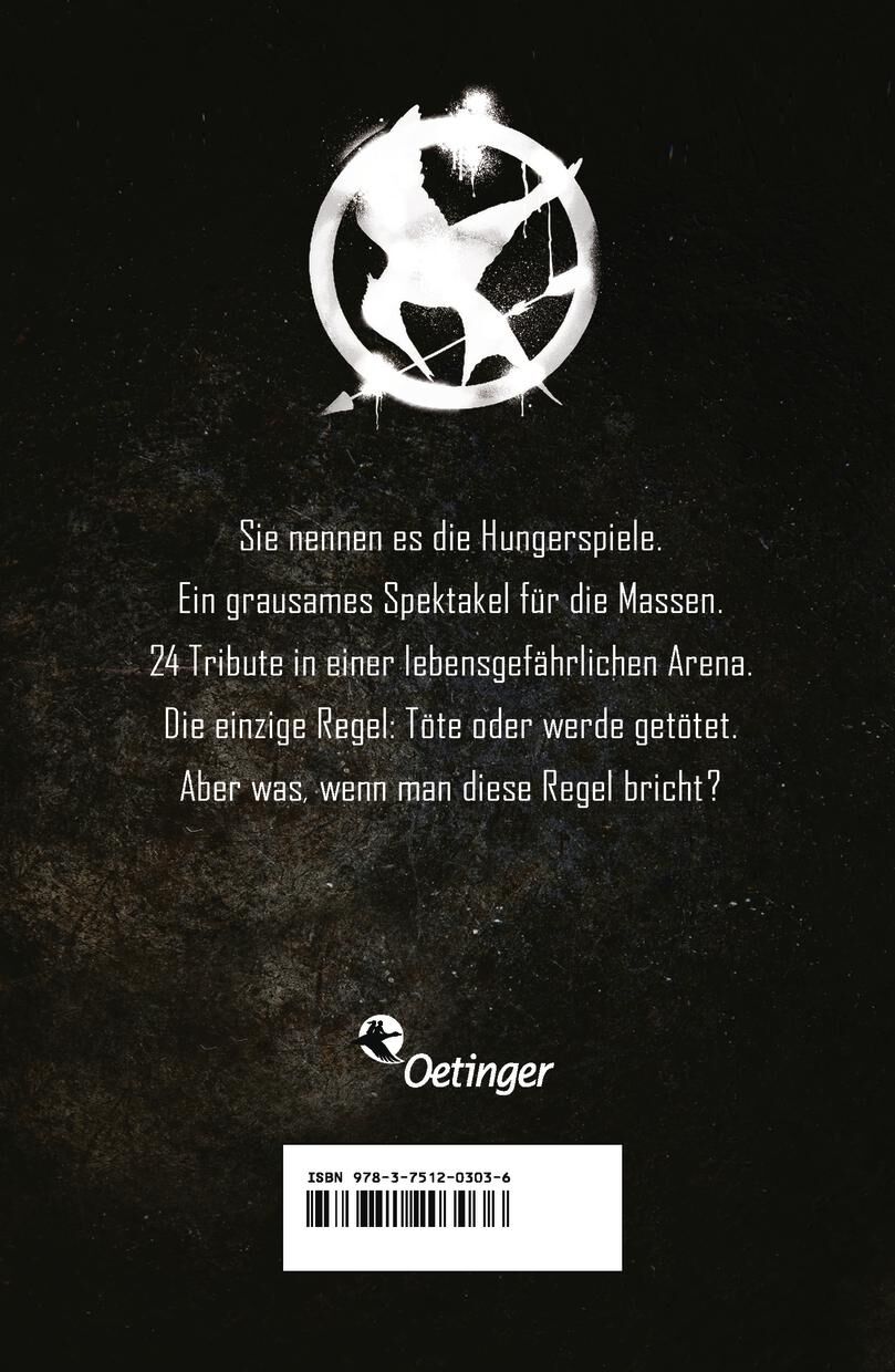 Rückansicht - Collins, S: Die Tribute von Panem 1. Tödliche Spiele