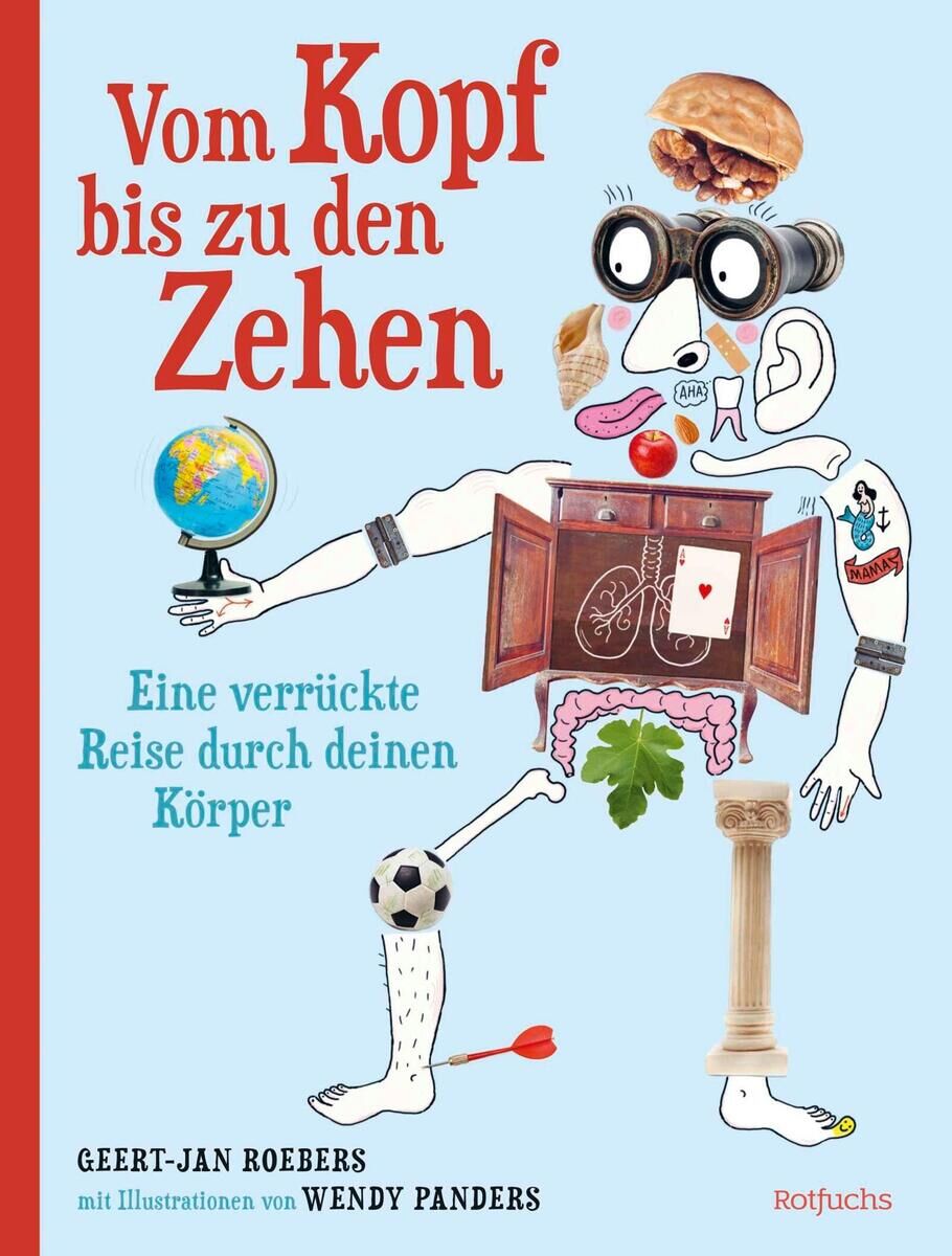 Cover Roebers, G: Vom Kopf bis zu den Zehen - Eine verrückte Reise