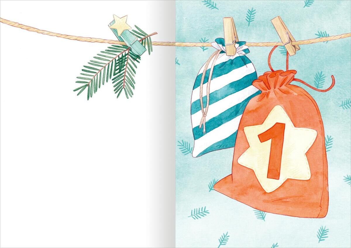 Innenansicht zu Schniedermann, C: 24 Adventsgeschichten aus dem Glockenhof