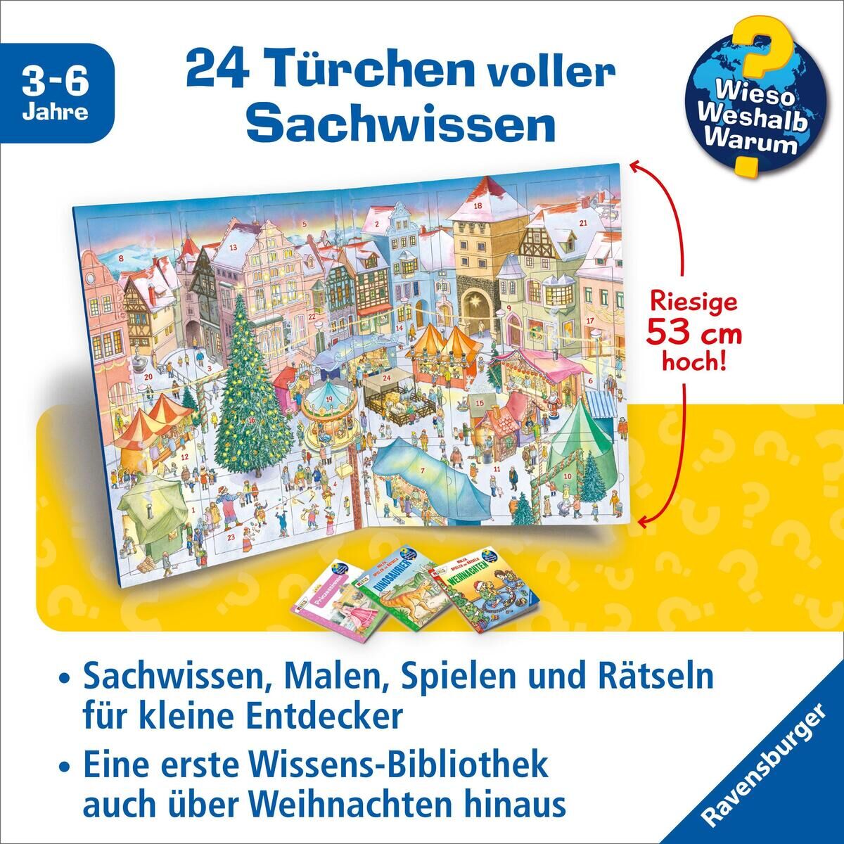 Innenansicht zu Wieso? Weshalb? Warum? Ravensburger Minis - Mein Adventskalender H26
