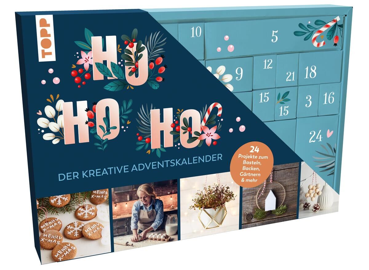 Cover Ho Ho Ho - Der kreative Adventskalender