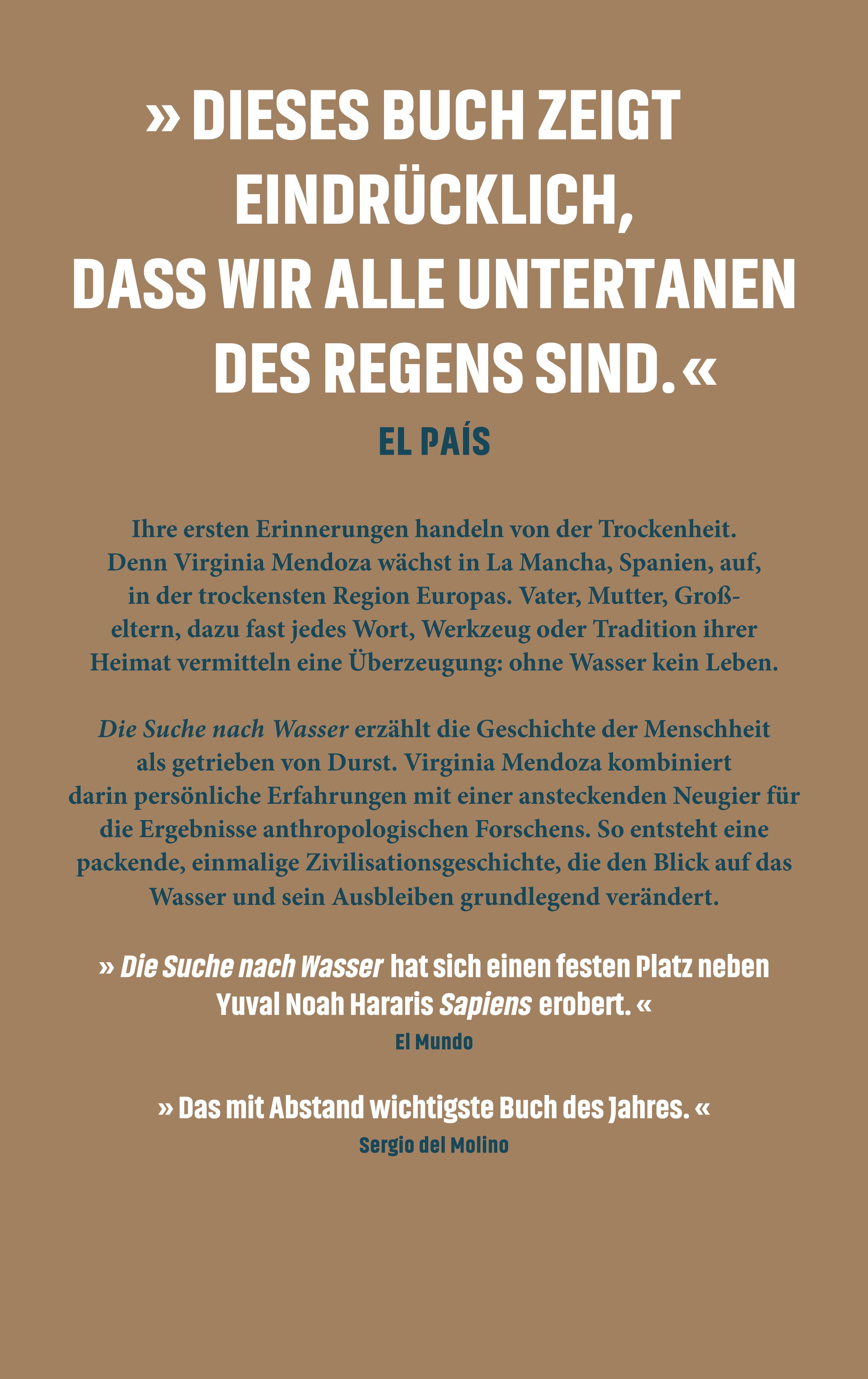 Rückansicht - Mendoza, V: Suche nach Wasser