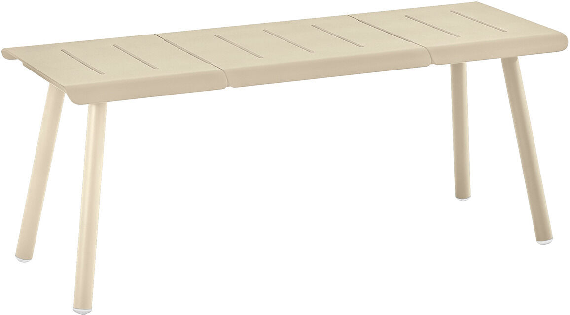 Beige Bank »VAPIO« als 2-Sitzer mit schlichtem, modernem Design, geeignet für Garten oder Terrasse.