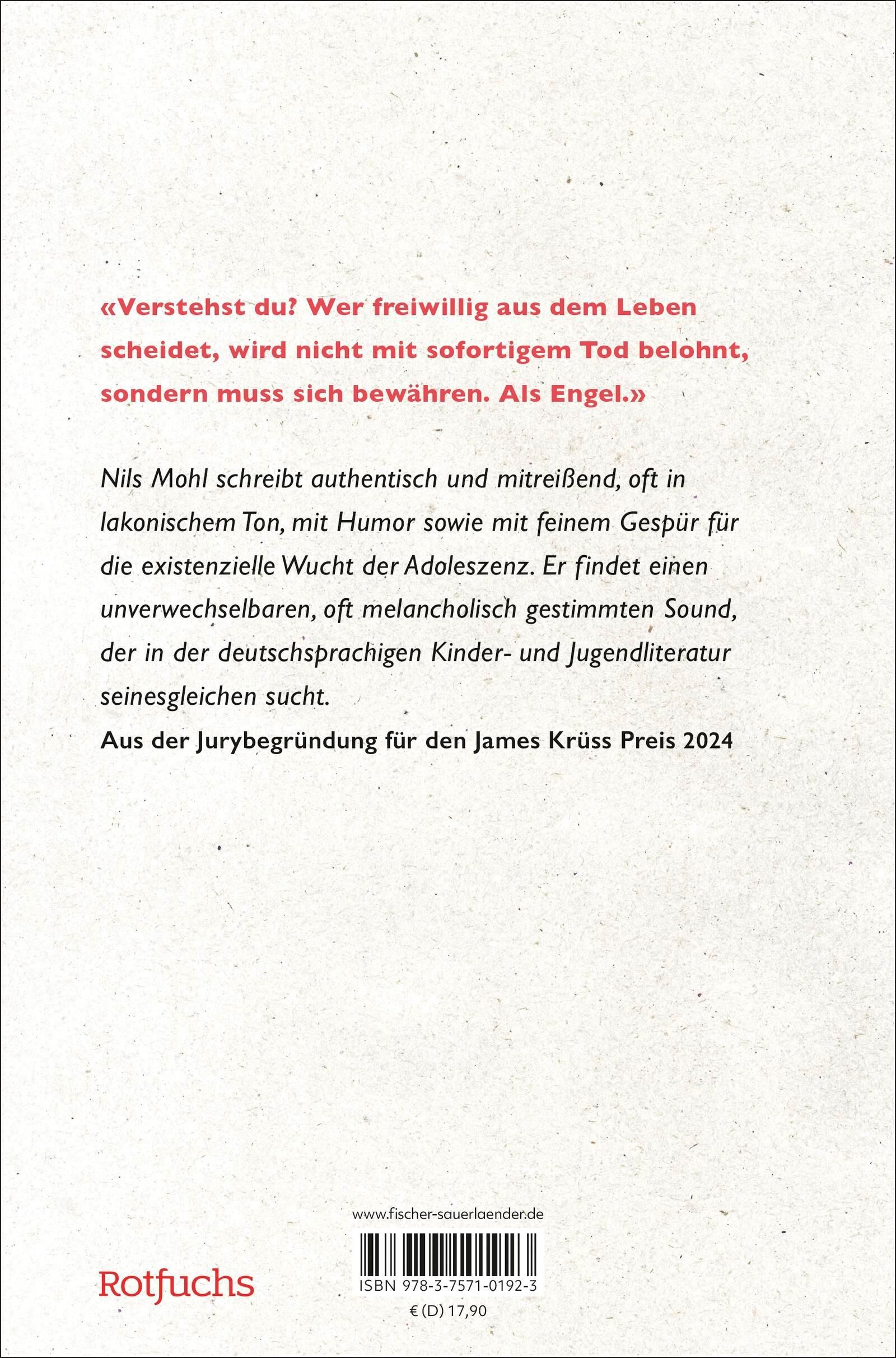 Rückansicht - Mohl, N: Engel der letzten Nacht