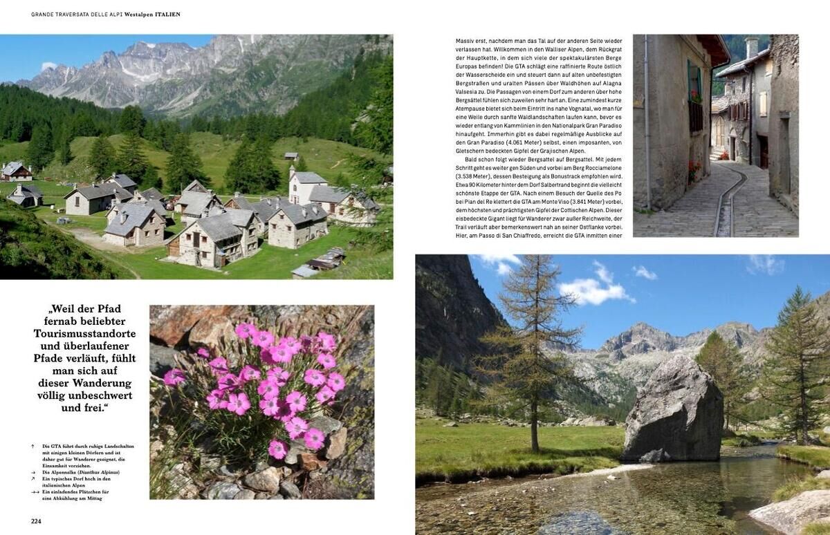 Innenansicht zu Wanderlust Alpen