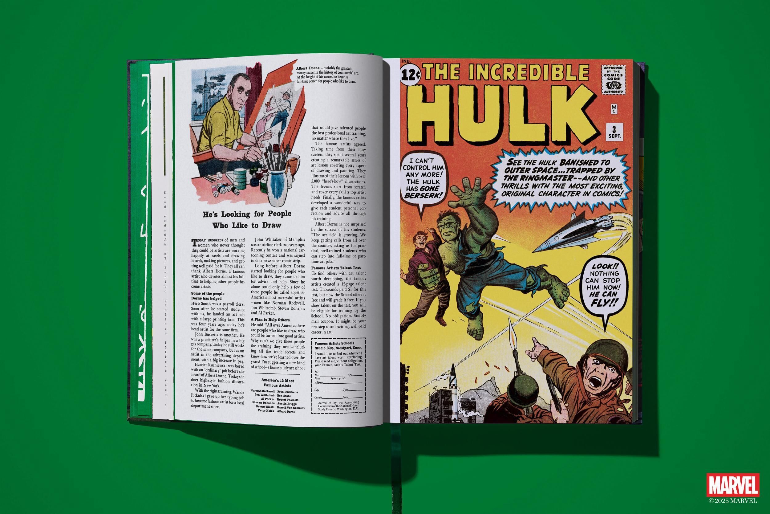Innenansicht zu Wolk, D: Marvel Comics Library. Hulk. 1962-1966