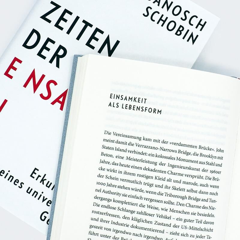 Innenansicht zu Schobin, J: Zeiten der Einsamkeit