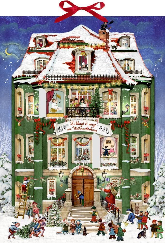 Cover Adventskalender mit Sound: Es klingt & singt im Weihnachtshaus