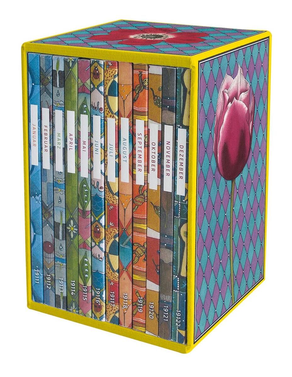 Cover Monatsgedichte. 12 Bde. in einer Kassette