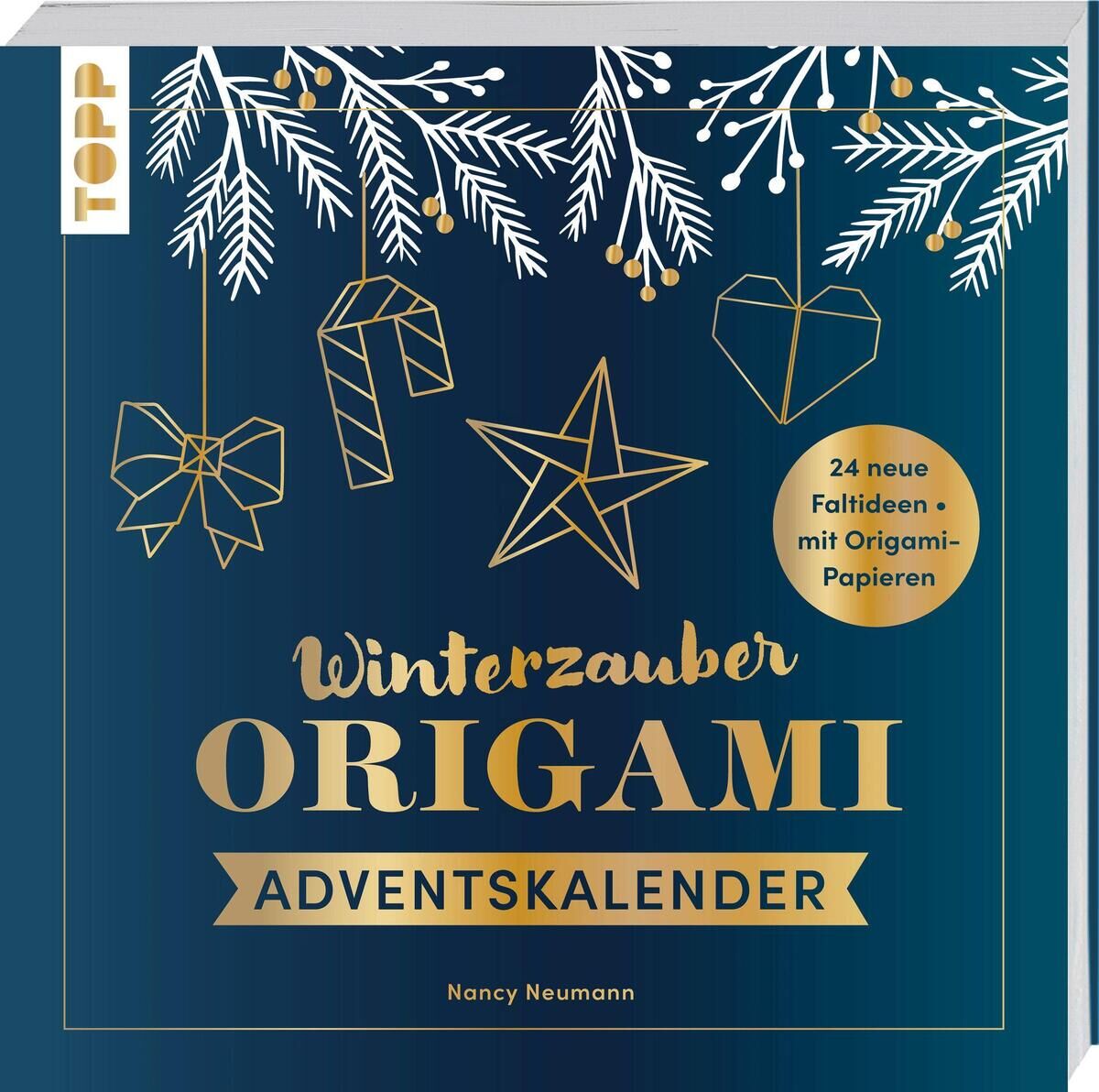 Cover Neumann, N: Winterzauber. Origami-Adventskalender.