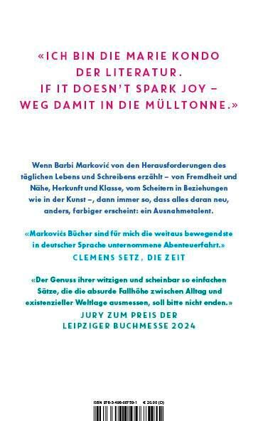Rückansicht - Markovic, B: Stehlen, Schimpfen, Spielen