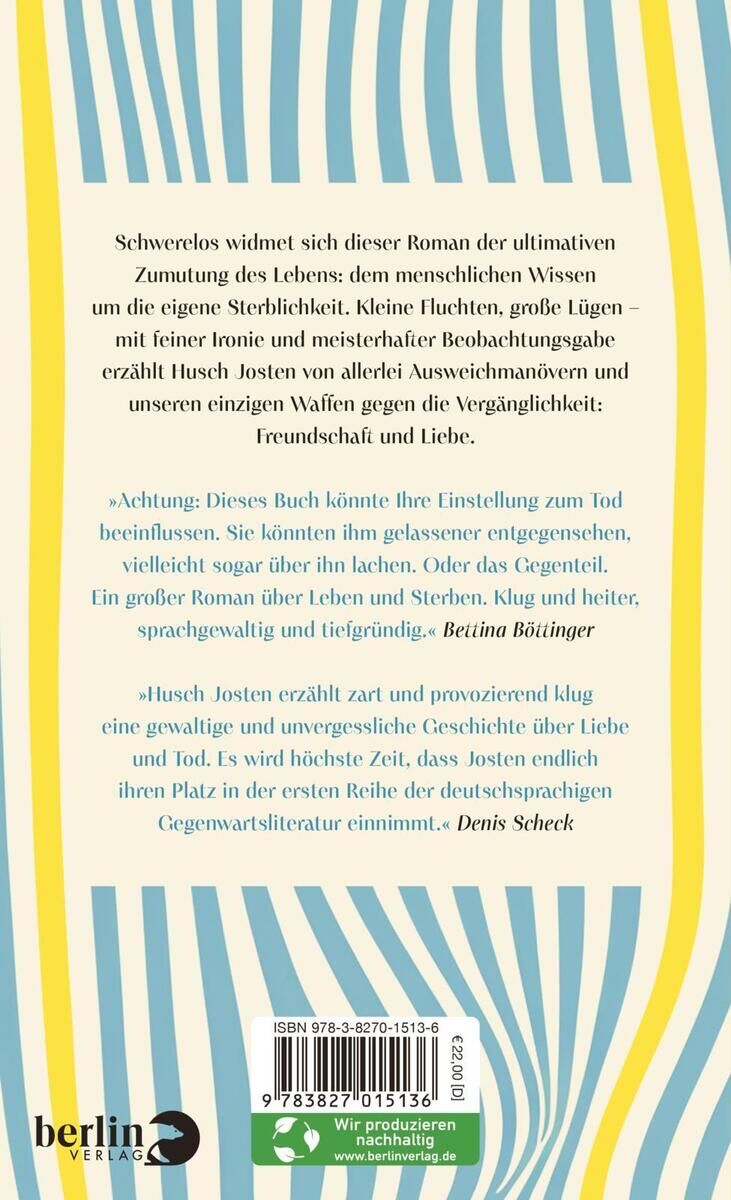 Rückansicht - Josten, H: Gleichzeitigkeit der Dinge