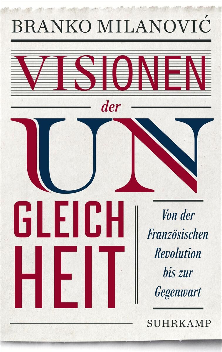 Cover Milanovic, B: Visionen der Ungleichheit
