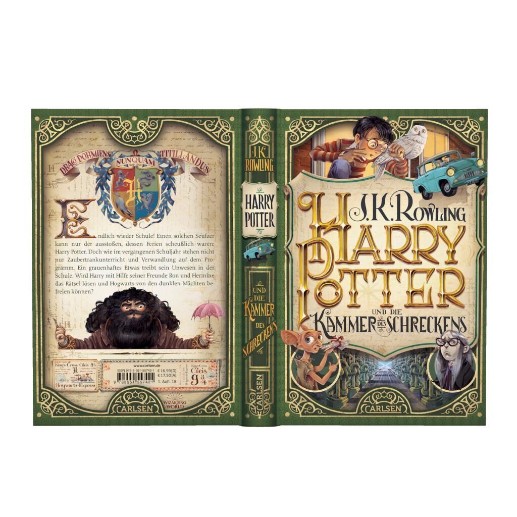 Innenansicht zu Rowling, J: Harry Potter 2 und die Kammer des Schreckens