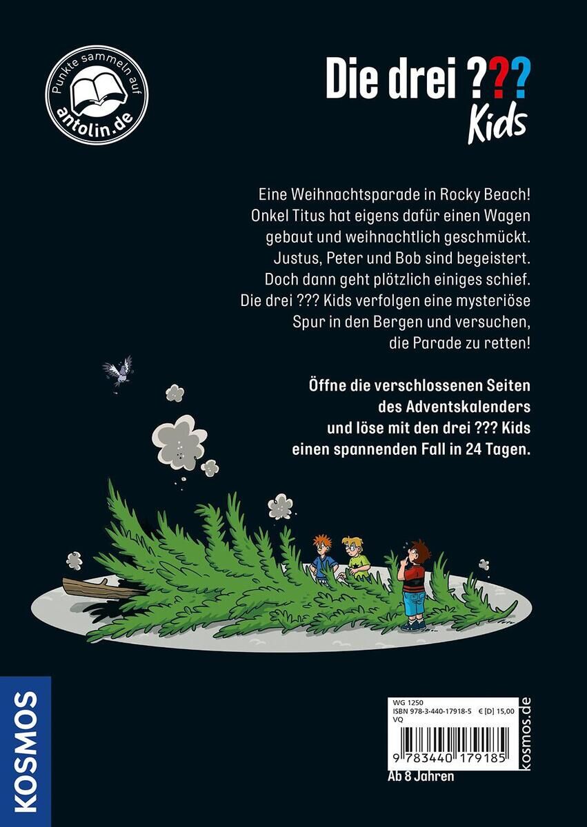 Innenansicht zu Die drei ??? Kids - Der Adventskalender