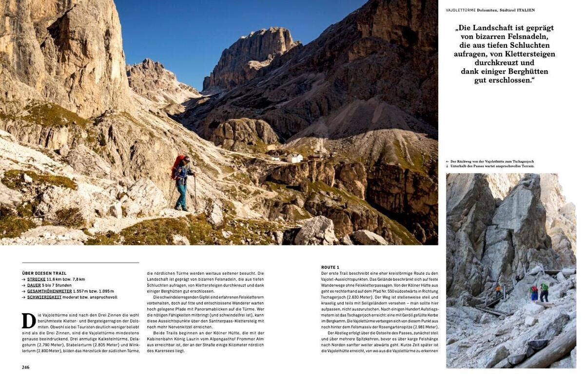 Innenansicht zu Wanderlust Alpen
