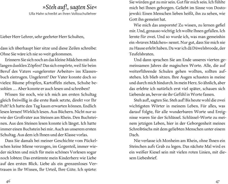 Buchseite mit dem Titel 'Seither denk ich dauernd an Dich - Besondere Liebesbriefe', darauf Textpassagen und Handschriften als ein romantisches Geschenk- und Literaturwerk.