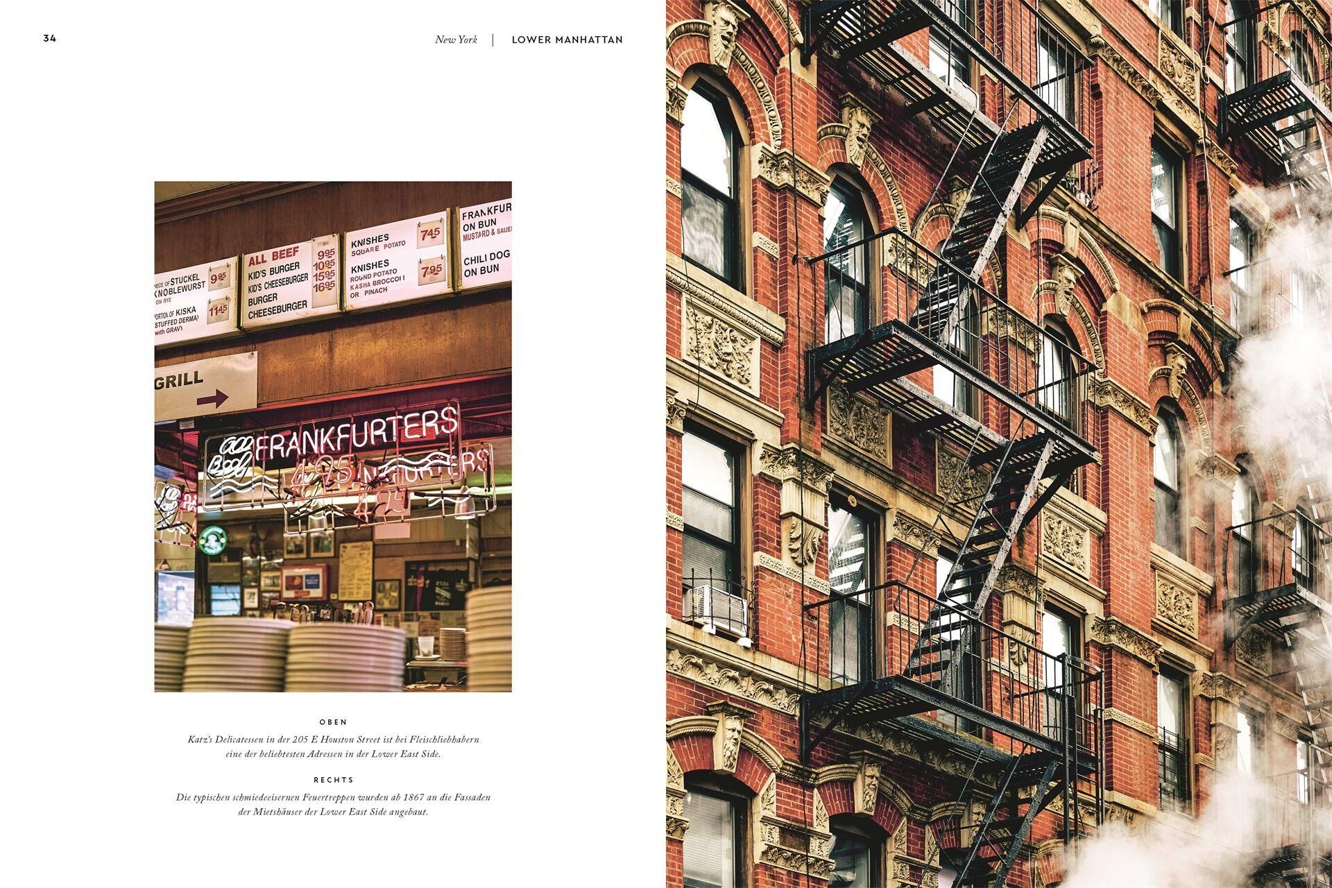 Innenansicht zu New York. Eine Augenreise