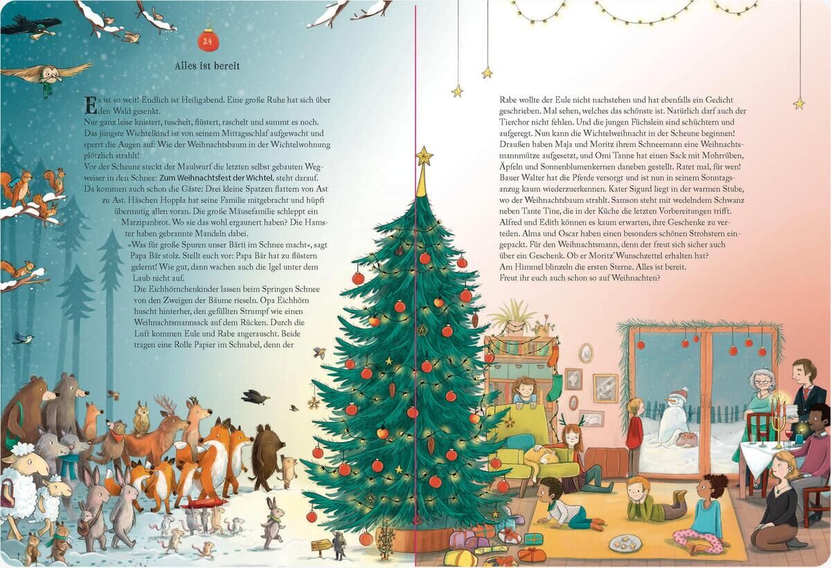 Innenansicht zu Alle, alle feiern Weihnachten!