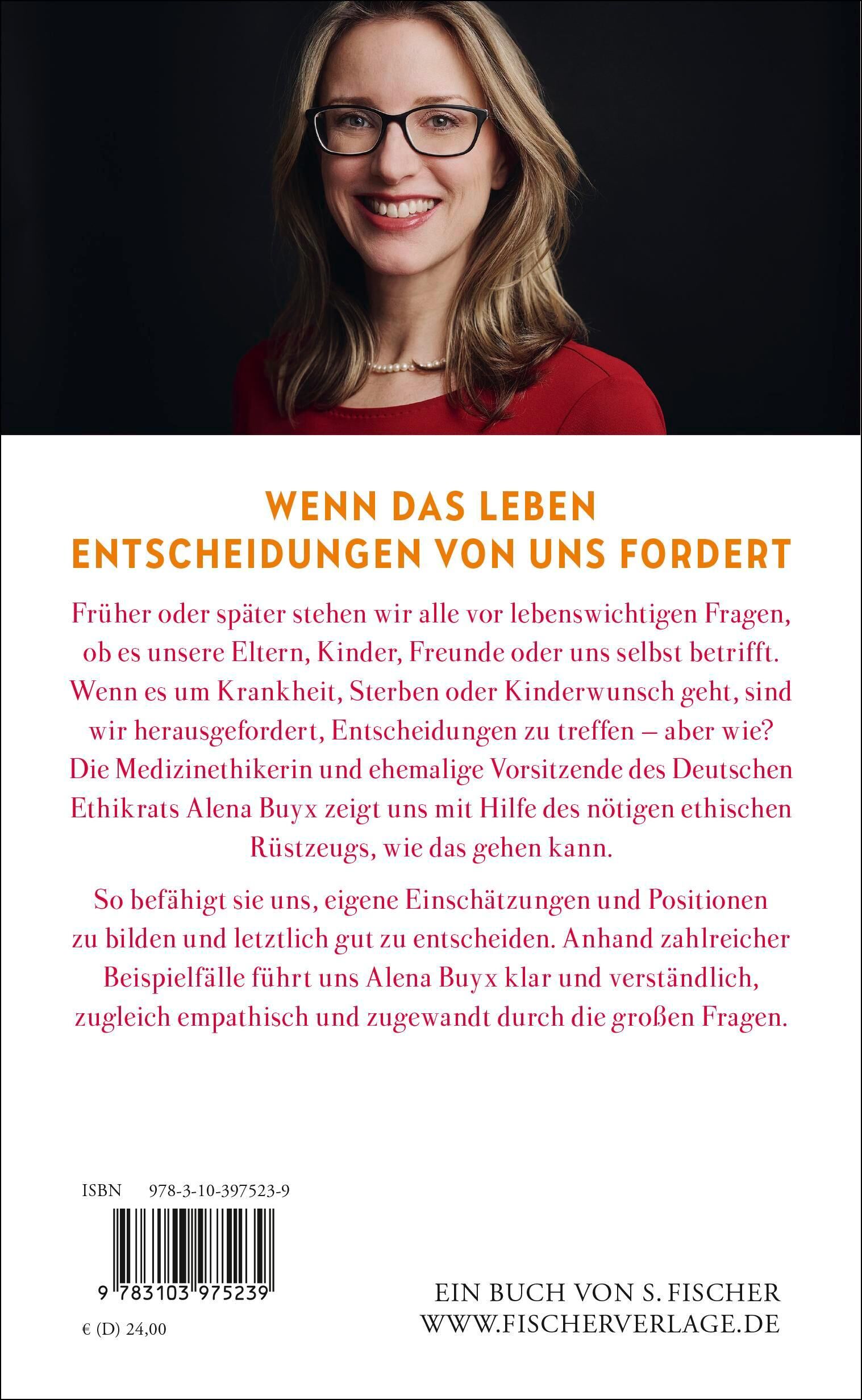 Rückansicht - Buyx, A: Leben und Sterben