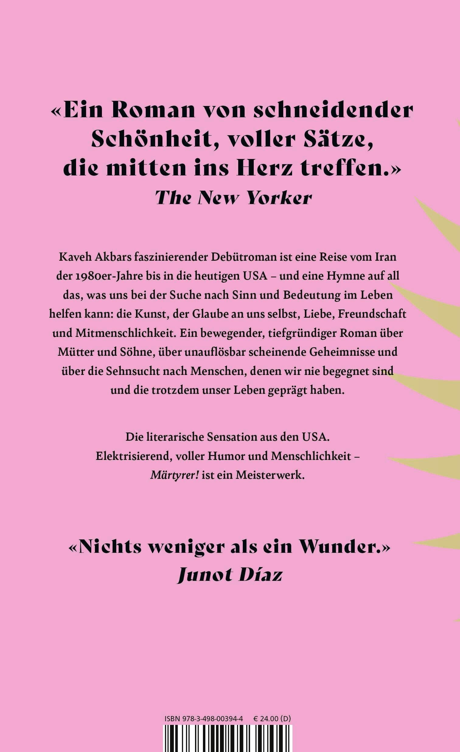 Rückansicht - Akbar, K: Märtyrer!