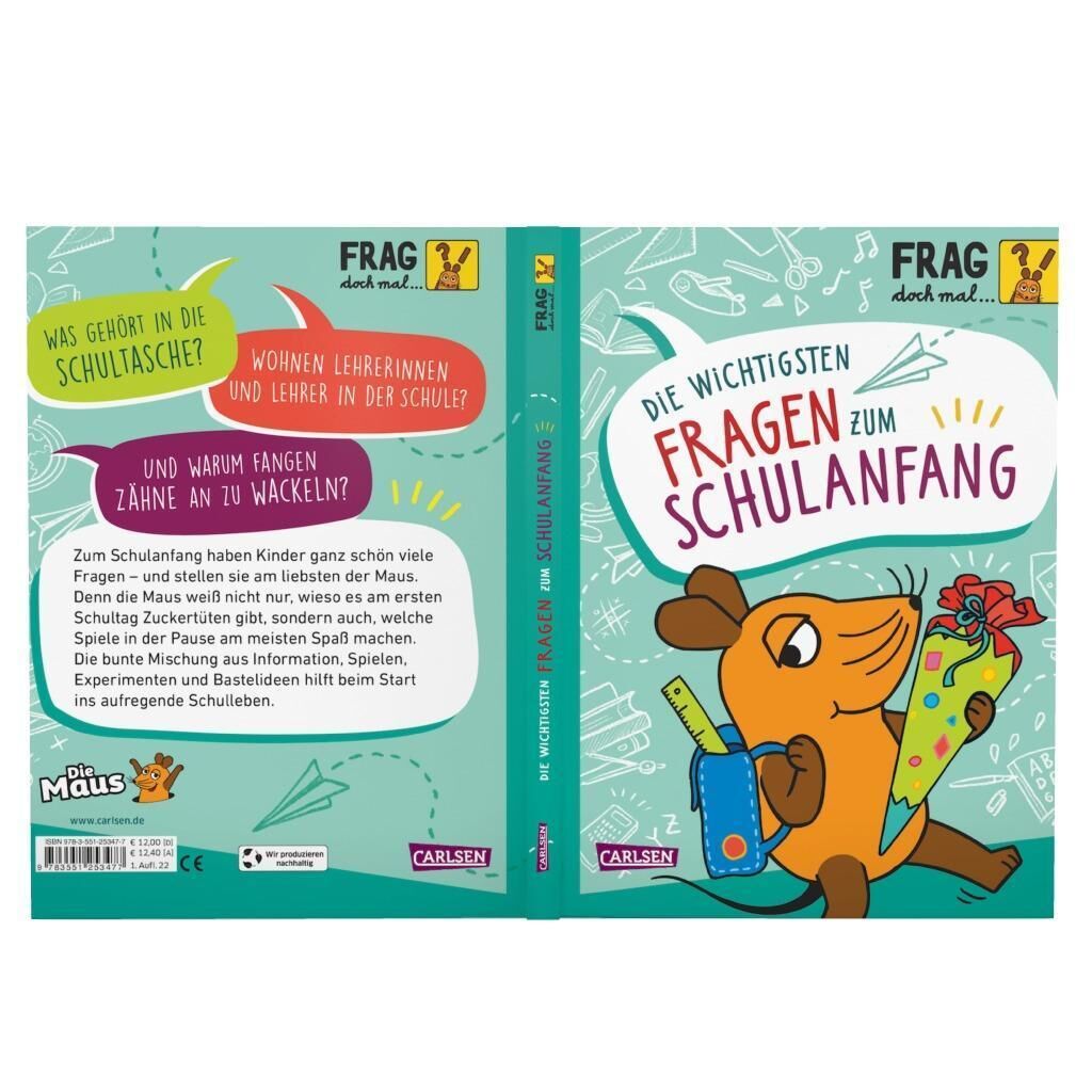 Innenansicht zu Frag doch mal ... die Maus: Die wichtigsten Fragen zum Schulanfang