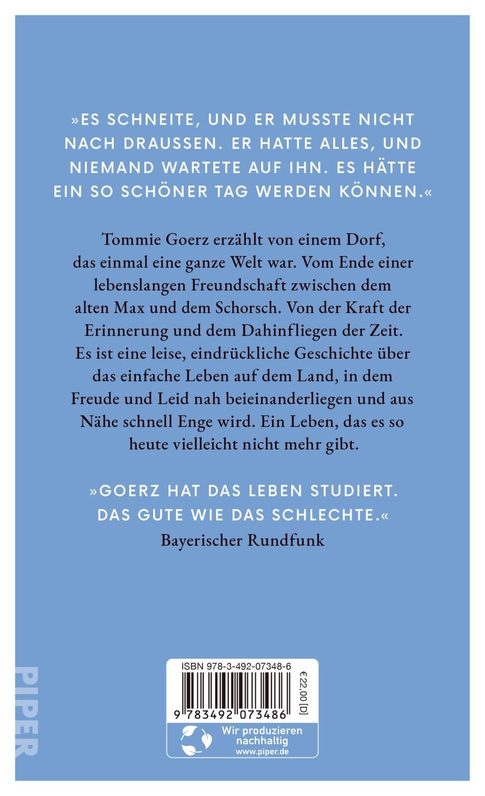 Rückansicht - Goerz, T: Im Schnee