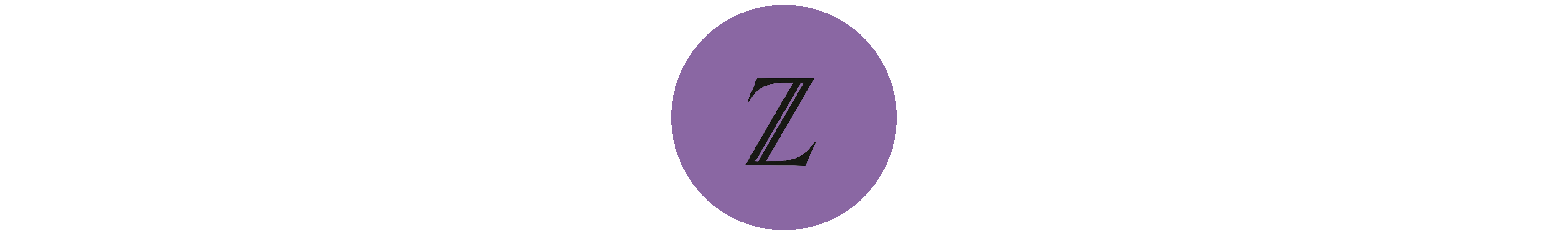 ZEIT logo auf lila Kreis